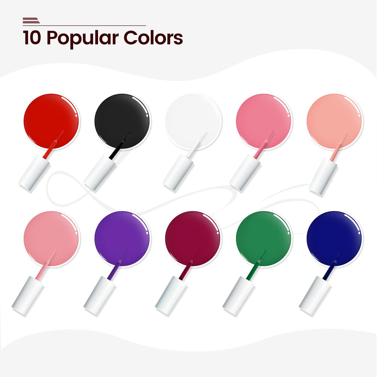 JODSONE color swatch array displaying vivid pigments and options