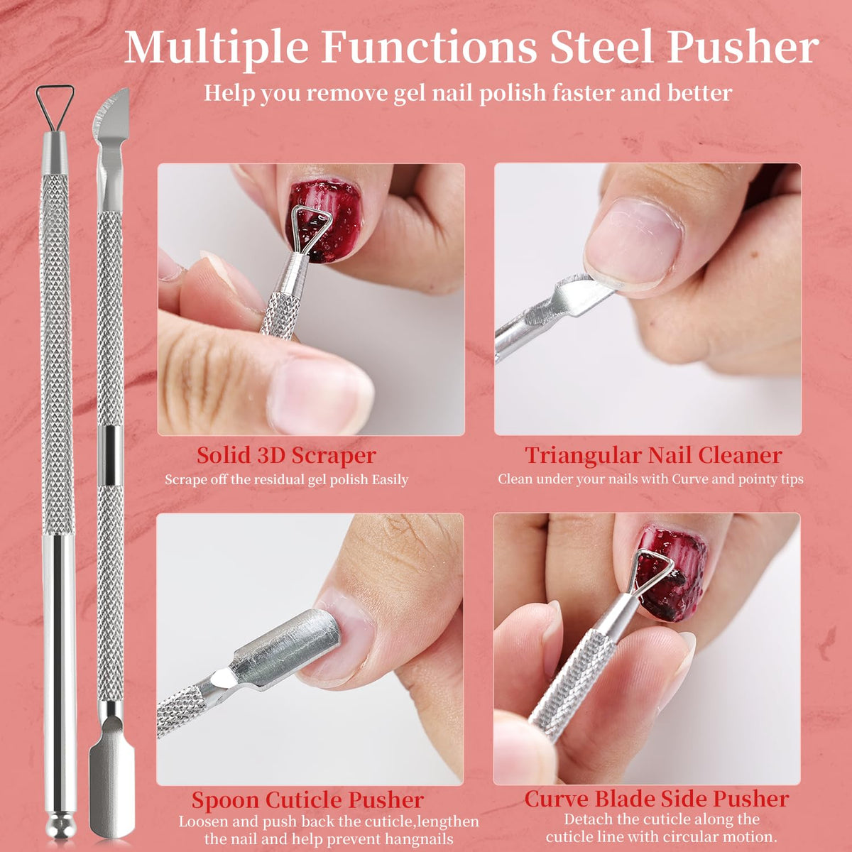 JODSONE finished nail with cuticle oil applied demonstrating restored moisture benefit