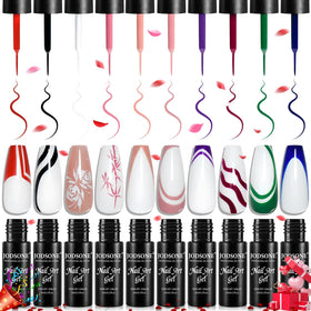 JODSONE front packaging showing ten gel liner bottles, convenient ready-to-use kit