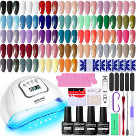JODSONE front packaging showing full 36-piece gel nail kit and colors