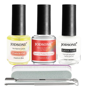 JODSONE front packaging showing complete no-soak remover kit and tools