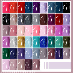 JODSONE gloss and matte coats displayed to show finish options