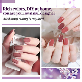 JODSONE glossy and matte topcoats displayed, choose shine or velvety finish