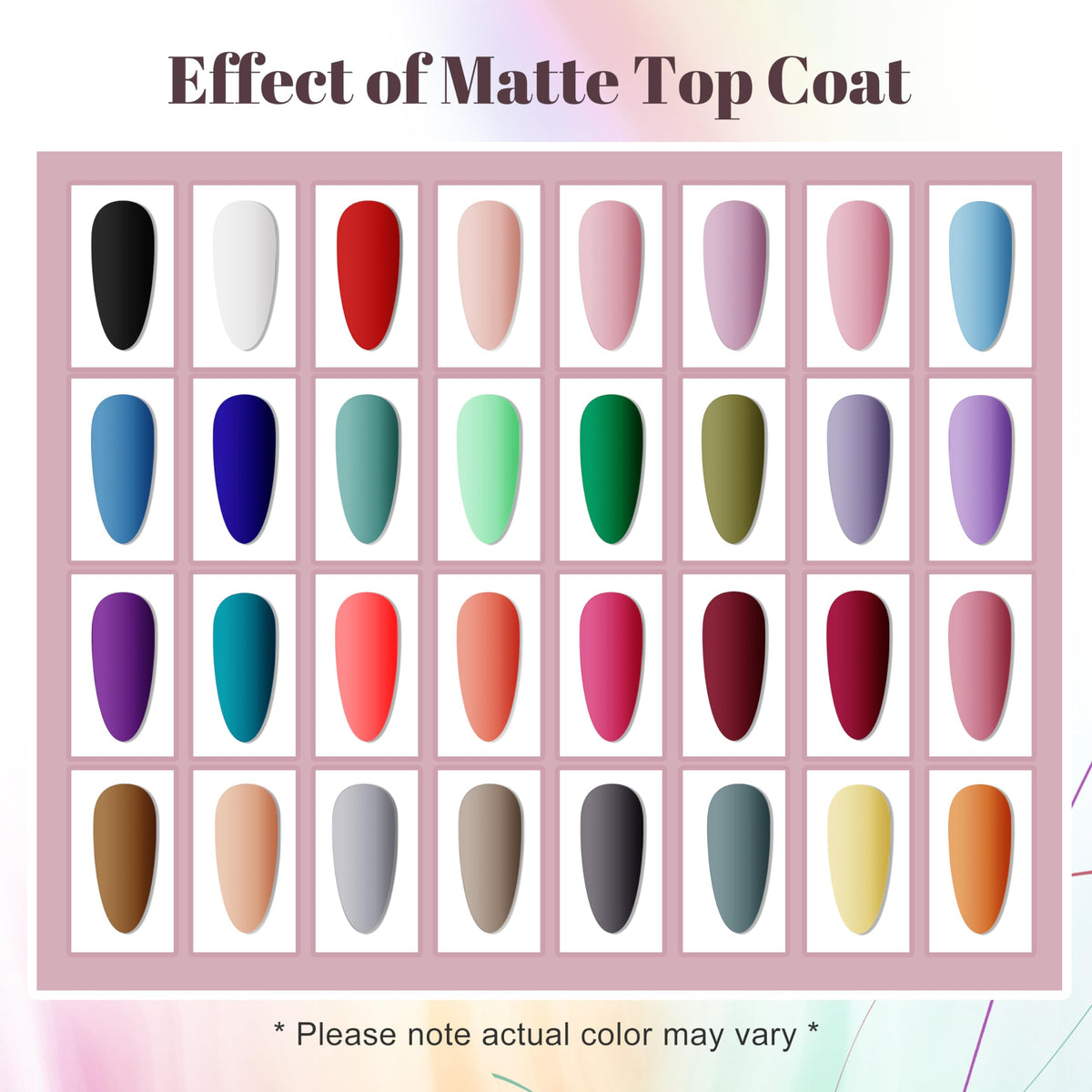 JODSONE glossy topcoat sheen detail showing salon-like shine and protection