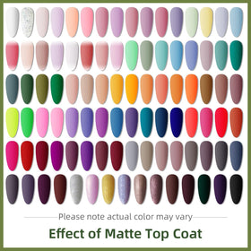 JODSONE glossy vs matte comparison on nails illustrating finish options and styling flexibility