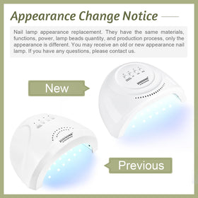 JODSONE lamp in use curing hand for reliable salon-grade results
