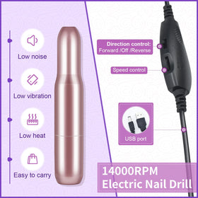 JODSONE LED nail lamp screen lit to show timer options and fast curing