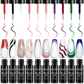 JODSONE lifestyle manicure setting with finished nails, professional appearance