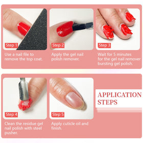 JODSONE on a manicure station illustrating easy at-home salon-quality removal