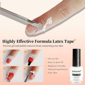 JODSONE sanding strips texture close-up for faster gel penetration and smooth prep