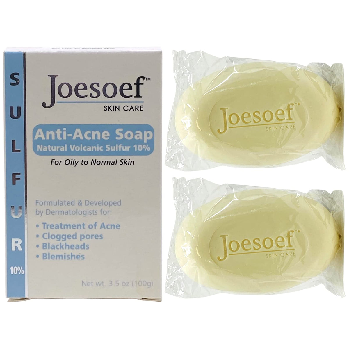 JOESOEF paired with moisturizer to demonstrate routine compatibility