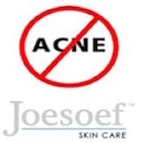 JOESOEF SKIN CARE box open revealing soap and informational insert benefit