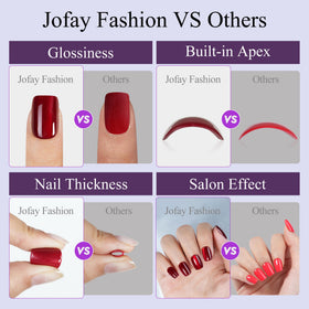 Jofay Fashion glossy surface detail demonstrating durable high-shine finish