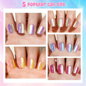 Jofay Fashion nails displayed on hand for scale demonstrating short square length and natural fit