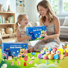 JOFEI child enjoying bubbly bath with toy illustrating joyful bath time