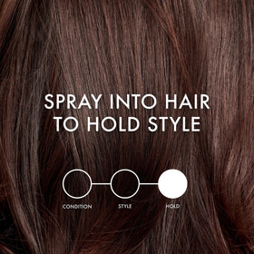 John Frieda before and after demonstrating fuller, voluminous hair