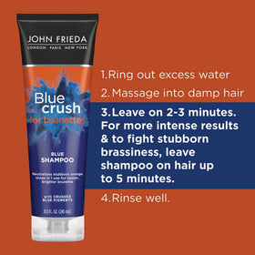 John Frieda set in shower being applied for easy at-home toning benefit