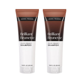 John Frieda front packaging showing product and glossy result