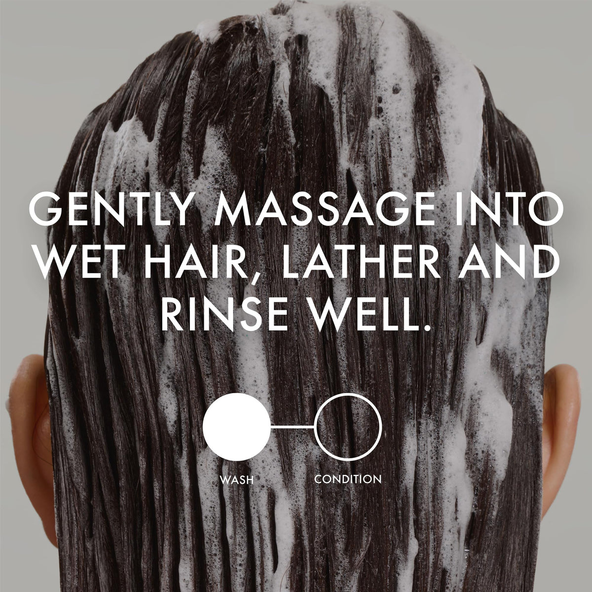 John Frieda in a shower setting showing routine haircare benefit