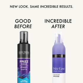 John Frieda back label with ingredients and usage directions