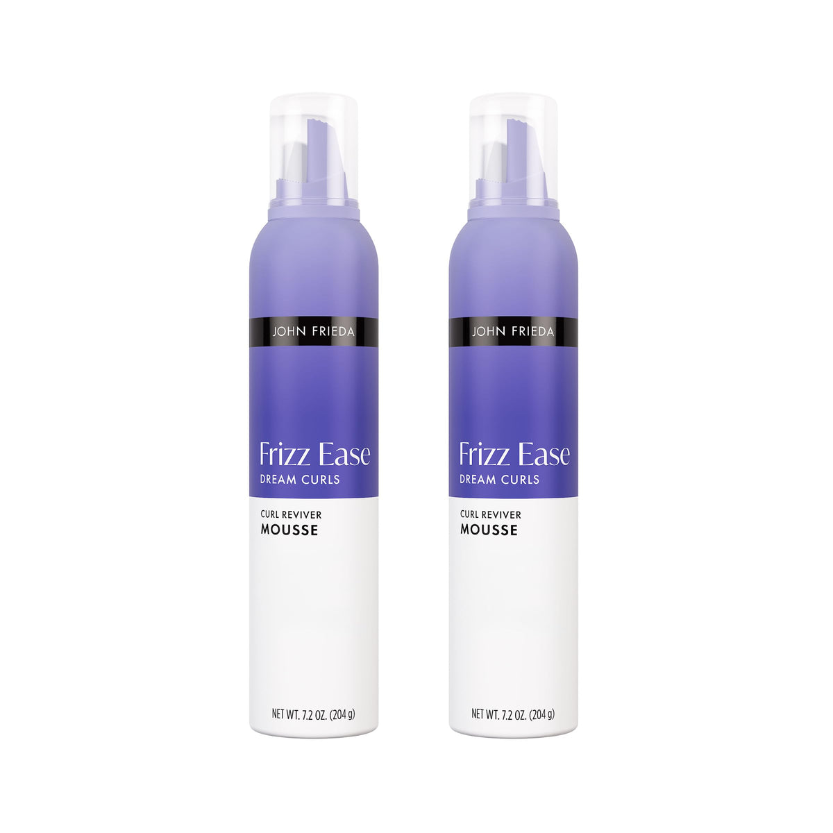 John Frieda front packaging showing product and benefits