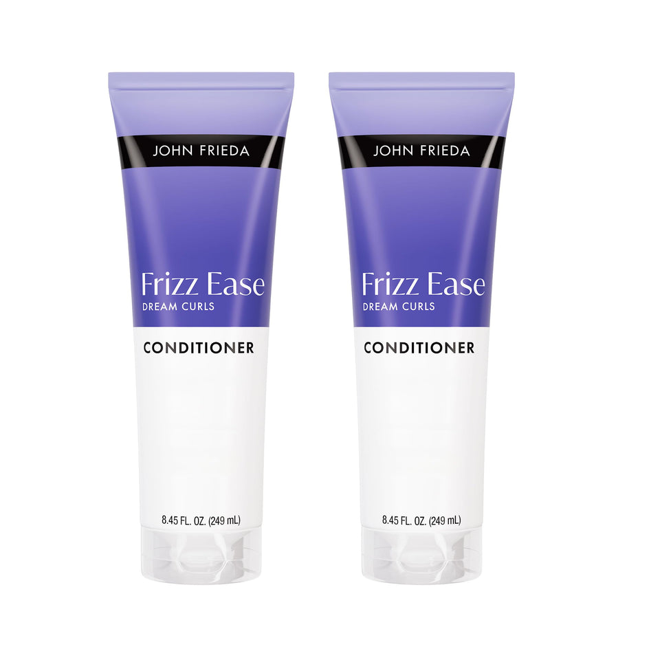 John Frieda front packaging showing product and clear benefits