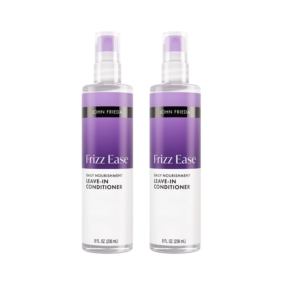John Frieda front packaging showing bottle and label for easy identification and benefit