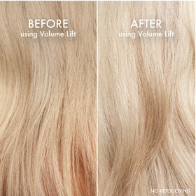 John Frieda label info and ingredients panel highlighting vegan formula