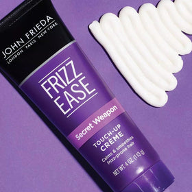 John Frieda used outdoors showing refreshed style and added shine