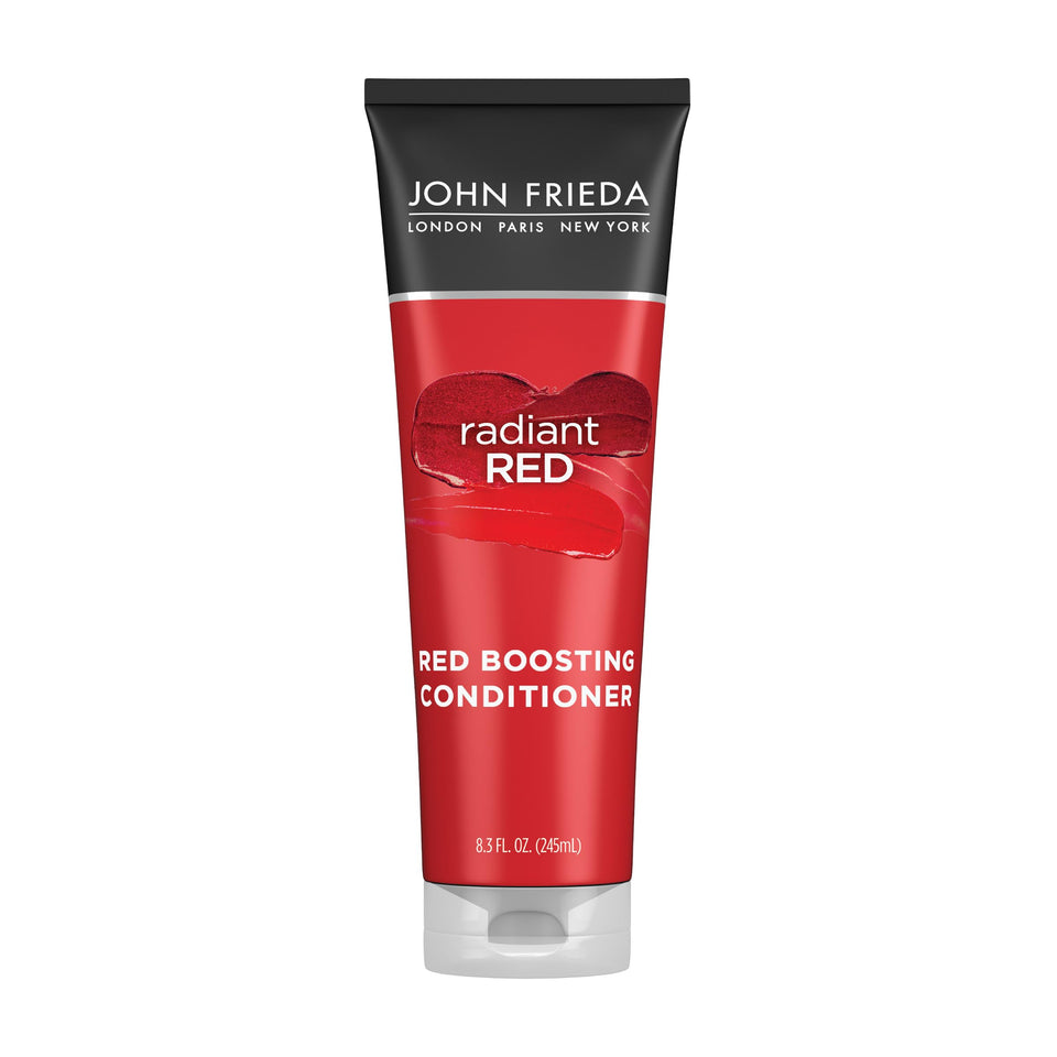 John Frieda front packaging showing product and benefits