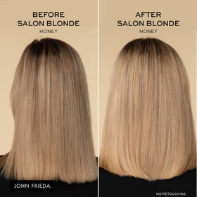 John Frieda creamy toner texture close-up showing smooth application