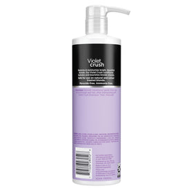 John Frieda 16 oz bottle next to hand showing real size and value