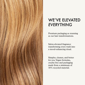 John Frieda serum texture on palm highlighting lightweight, non-greasy benefit