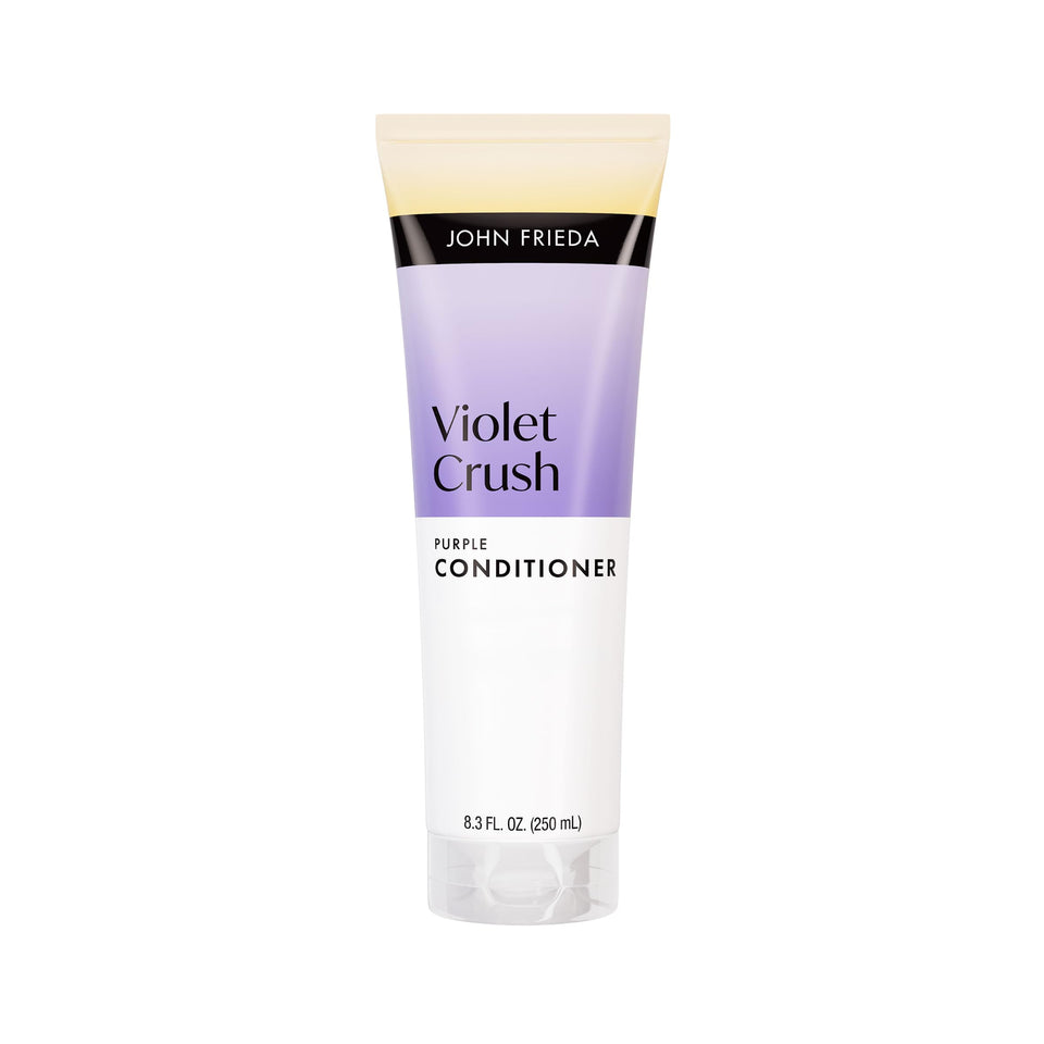 John Frieda front packaging showing product and benefits for brightening