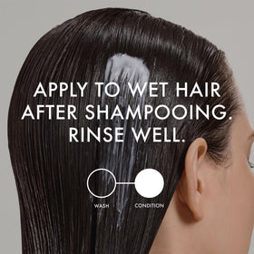John Frieda glossy brown hair after use showing enhanced shine benefit