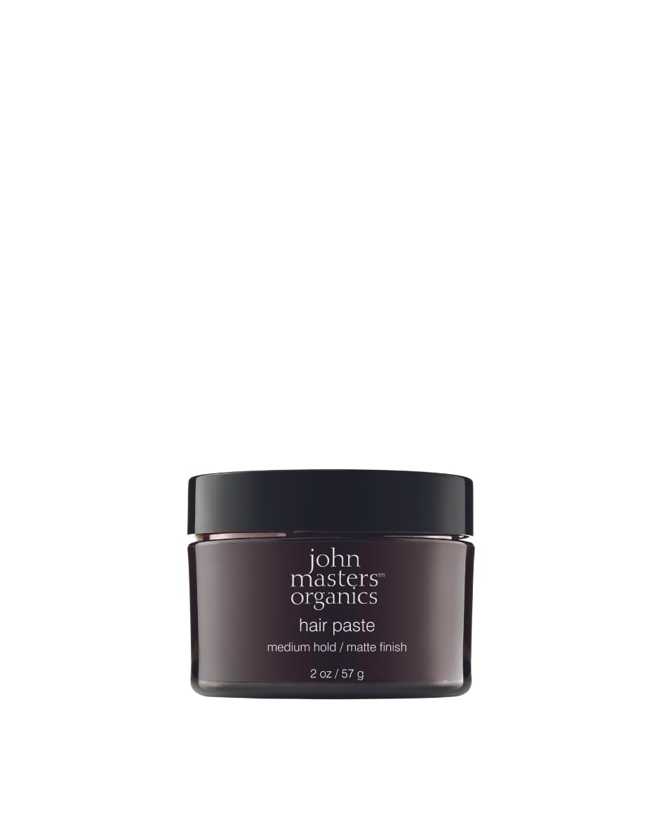 john masters organics front packaging shows compact 2 ounce tin and label, clean look