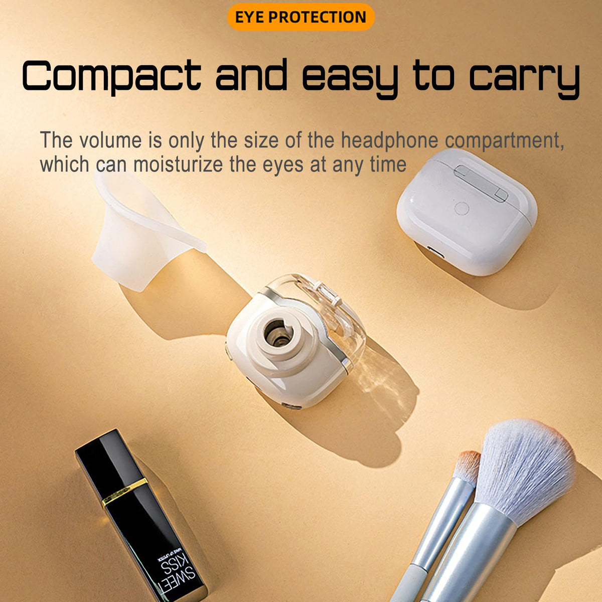 Johncase removable tank open for quick cleaning and refill with clear durable PC material
