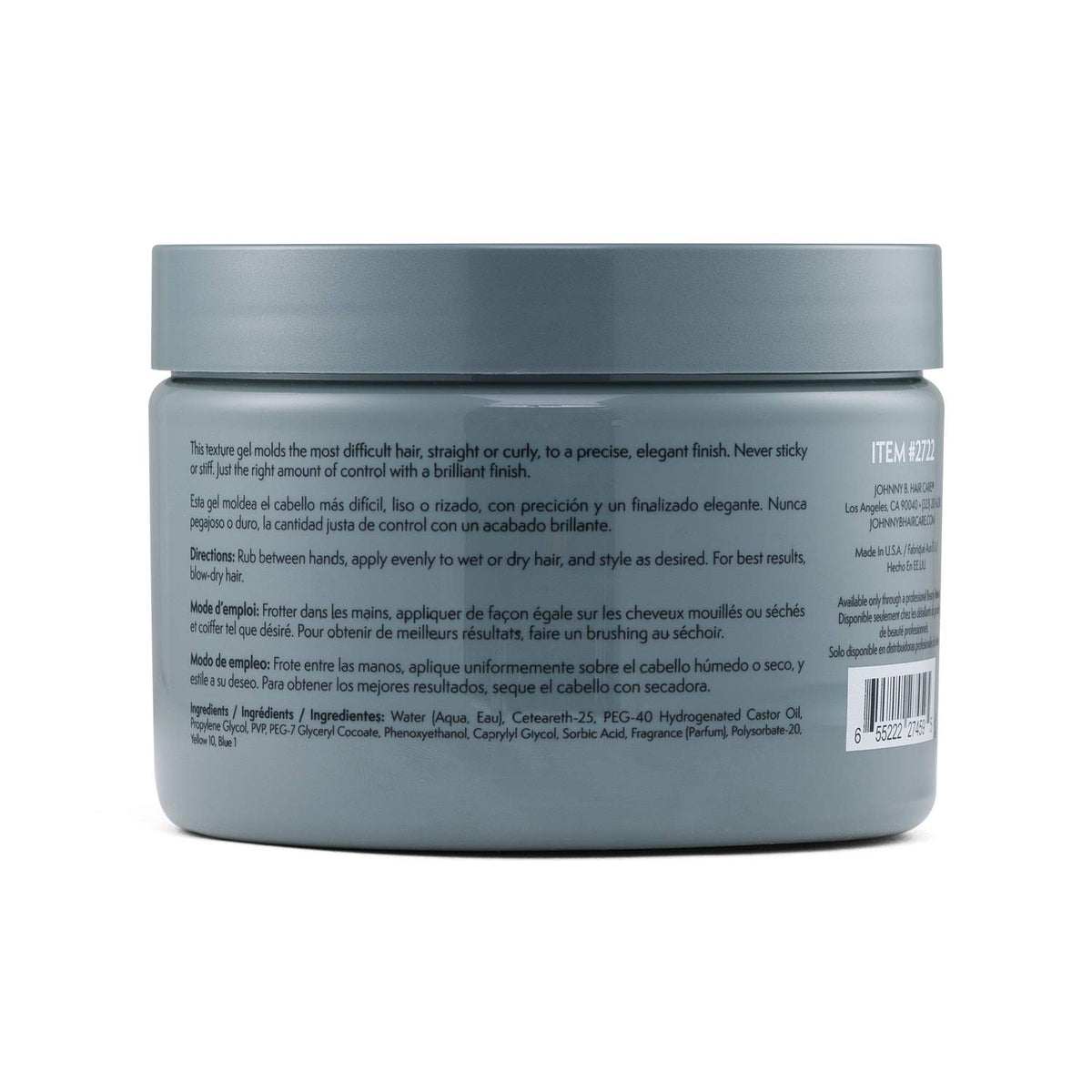 JOHNNY B. Dope open tub close-up showing creamy texture and easy spread