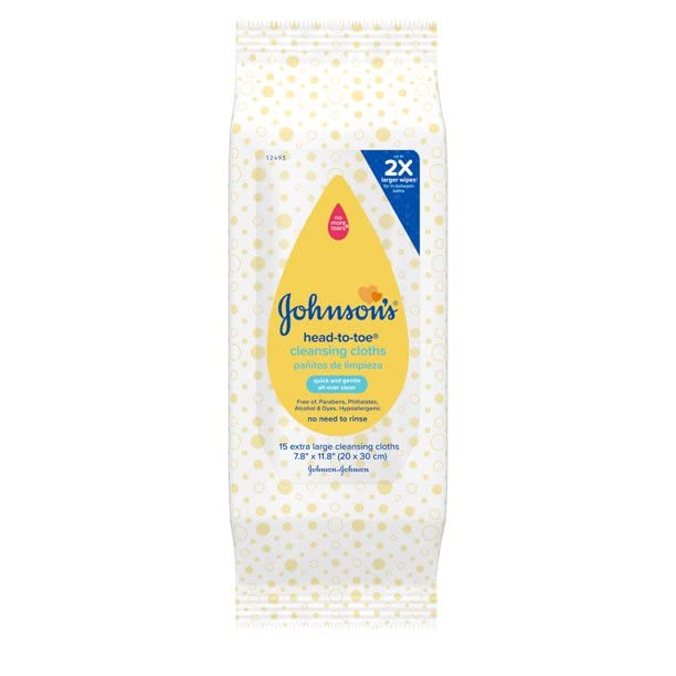 Johnson & Johnson six packets stacked highlighting multi-pack value