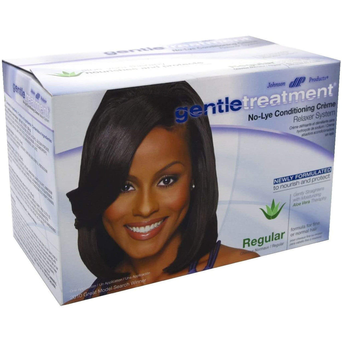 Johnson creme texture close up highlighting moisturizing aloe and conditioning benefit