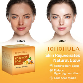 Johohula rich lather produced in hand demonstrating effective cleansing and easy rinsing