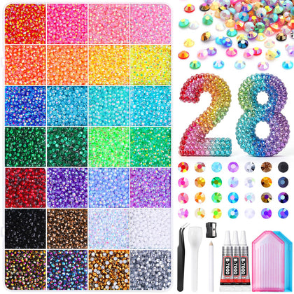 JOICEE front packaging showing full rhinestone kit and tools for easy crafting
