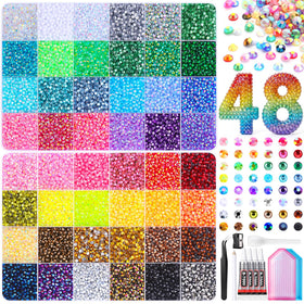JOICEE front packaging showing full rhinestone kit and included tools for instant crafting