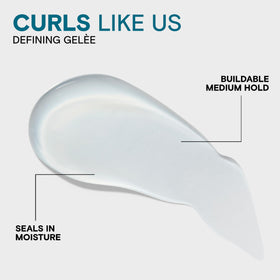 Joico before and after curl definition showing improved shape and reduced frizz
