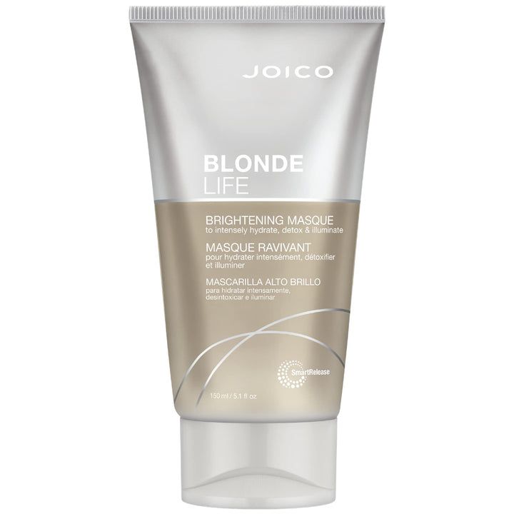 Joico front packaging showing product and brightening benefit