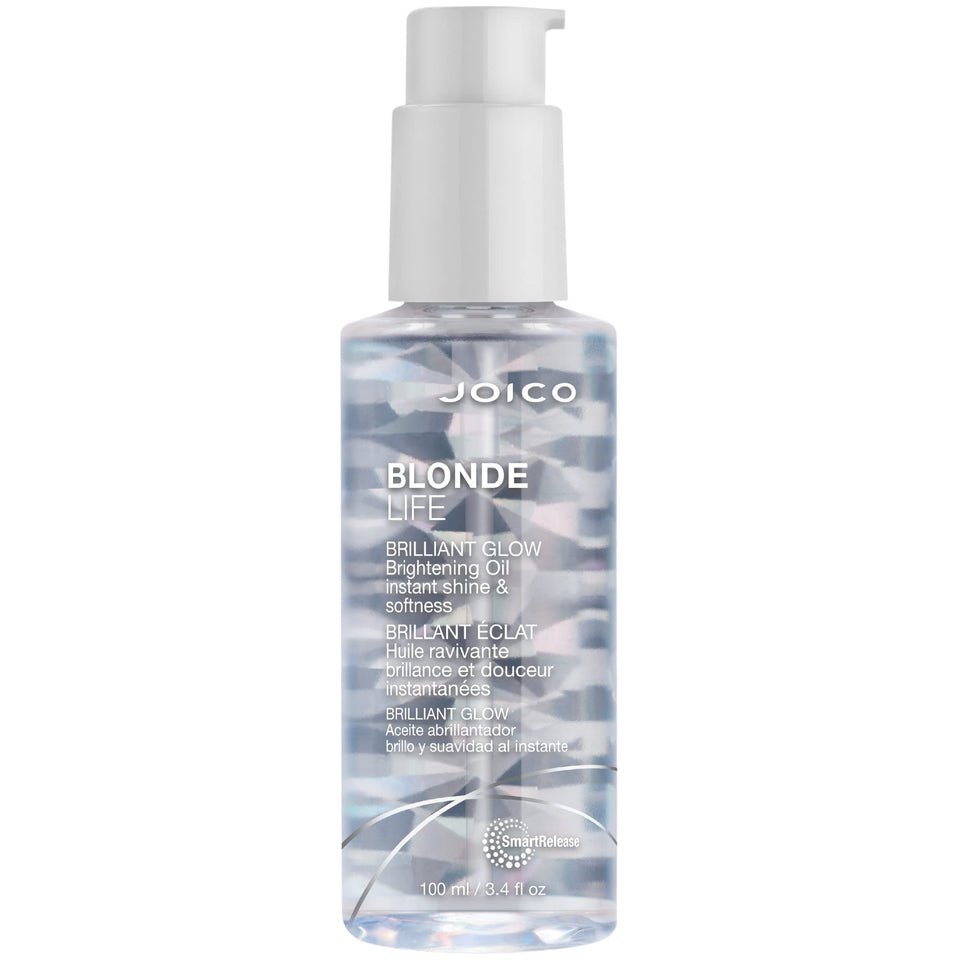 Joico front bottle showing label and size, highlights instant shine