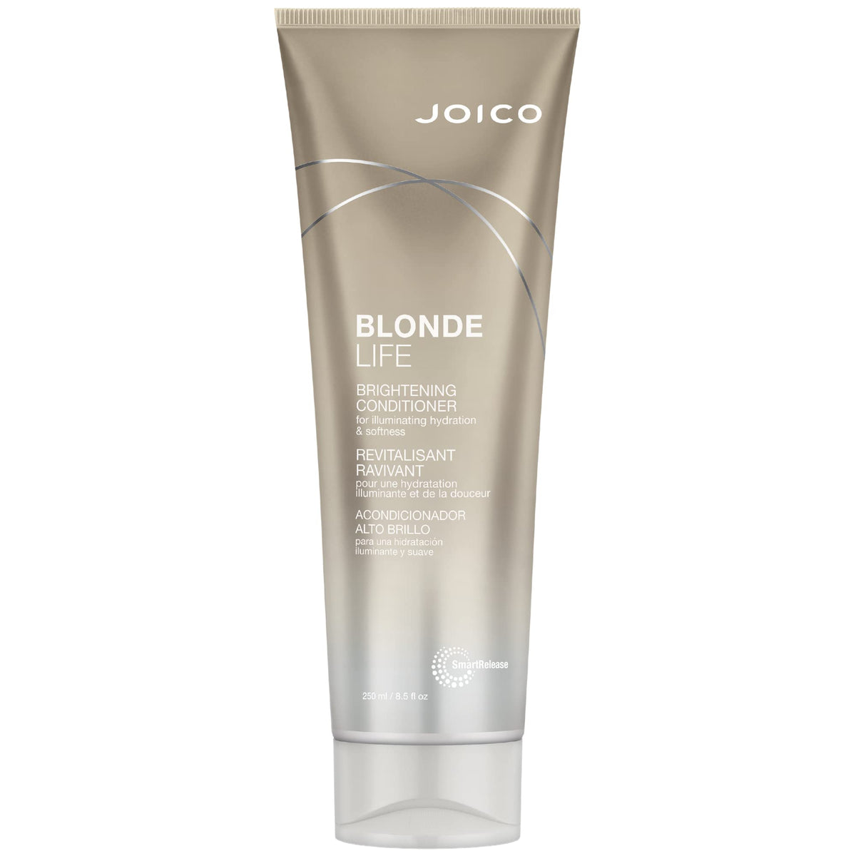Joico Blonde Life front packaging showing bottle and label for brightening benefits