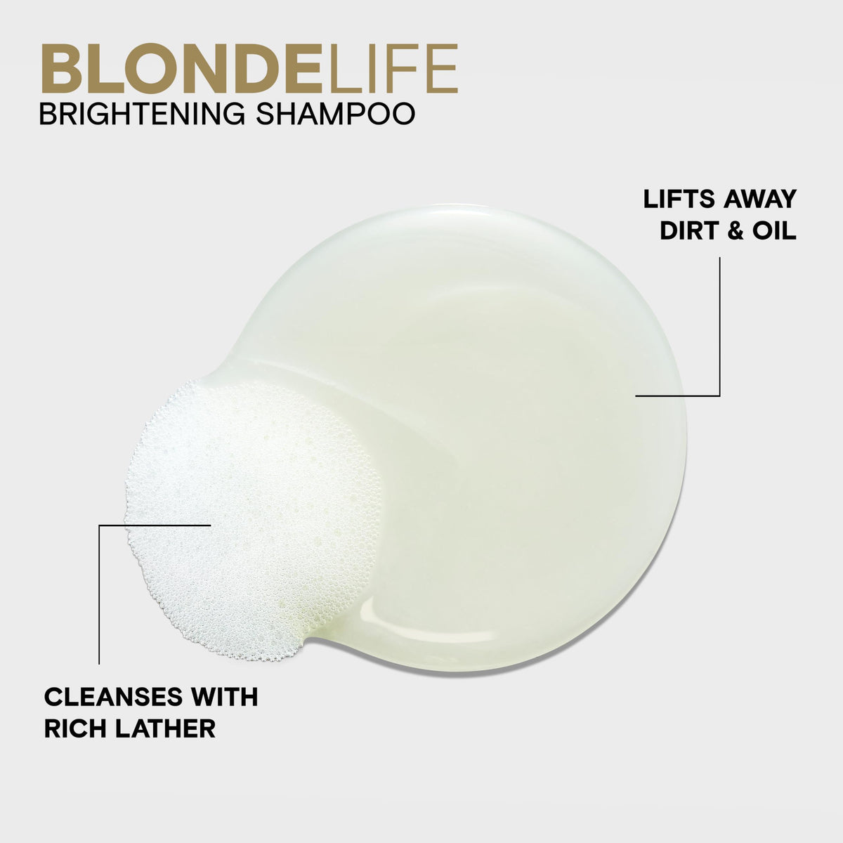 Joico 10.1 fl oz bottle held in hand showing size and portability