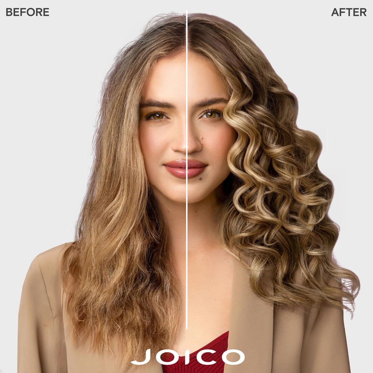 Joico Body Shake nozzle close-up demonstrating even spray coverage