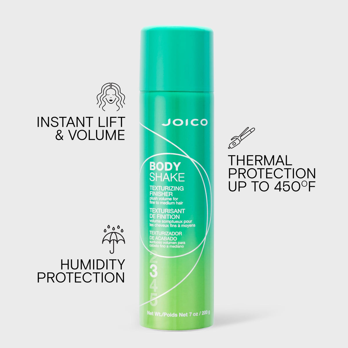 Joico Body Shake stainless steel ball detail ensuring balanced mix